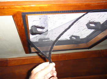 yacht screen easy to undo