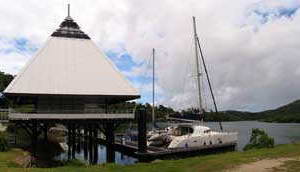 Hienghene marina new caledonia port of entry