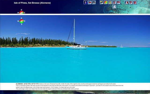 isle of pines ile Alcmene