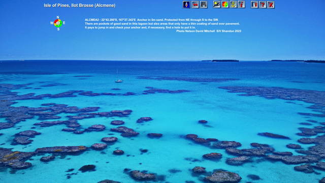 isle of pines ile Alcmene