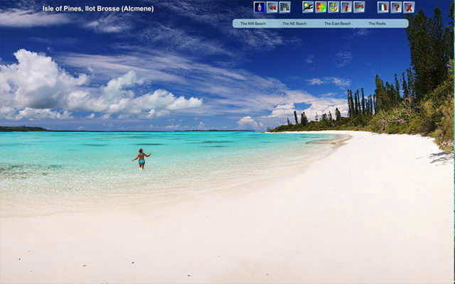 isle of pines ile Alcmene ilot Brosse