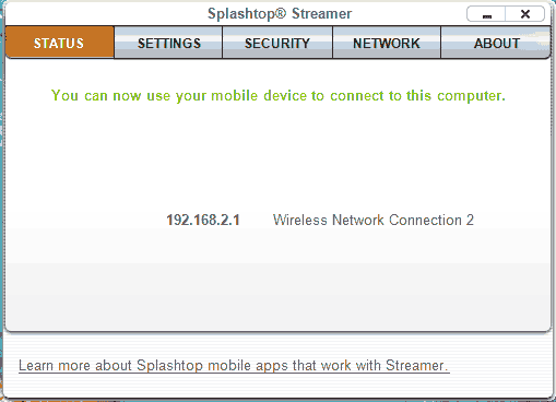 splashtop streamer
